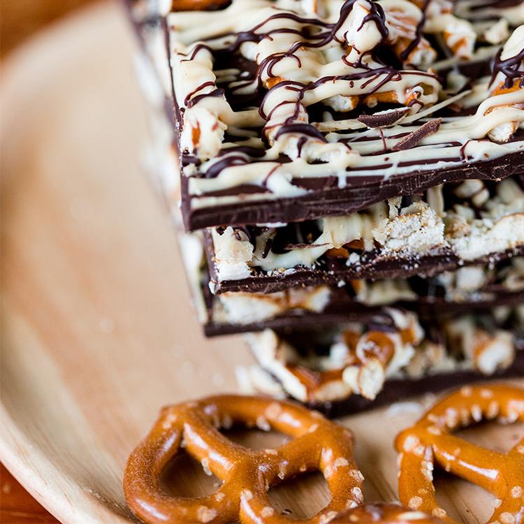 Peanut Butter Pretzel Bark